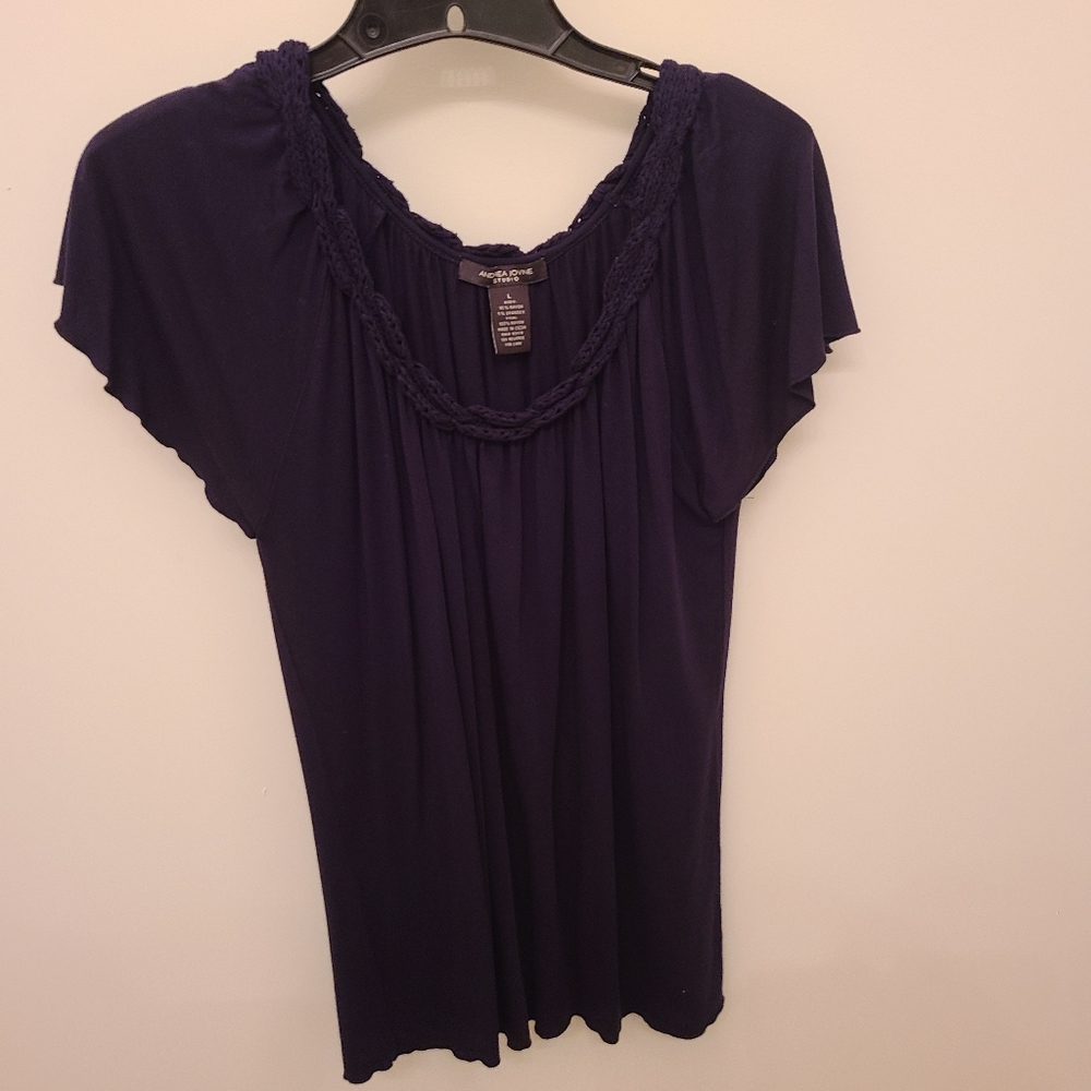 Andrea Jovine Navy Top